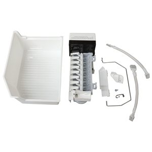 Kit de machine à glaçons électrique et à piles anti-étincelles W11517113CM pour réfrigérateur, idéal pour hôtels et camping-cars, boîtier en plastique - Product Image 2