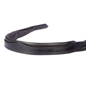 Brida para Caballo ADIBA OVERSEAS de Cuero Anatómico Personalizable al por Mayor, de Alta Calidad, con Cabezal Ancho Acolchado y Diadema de Cristal Suave - Product Image 4
