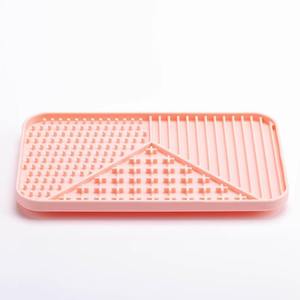 For New Pet Toy Cat and Dog Lick <b>Mat</b> Rectangular Tear Resistant Easy to Clean Slow Food Bowl Teeth Grinding Pet Feeding - Product Image 5