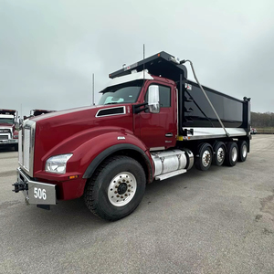 พร้อมใช้งาน รถบรรทุก Kenworth T880 Dump Truck ปี 2019 2021 มือสอง เกียร์อัตโนมัติ Eaton Ultrshift Plus 13 สปีด ขายพร้อมการรับประกัน - Product Image 1