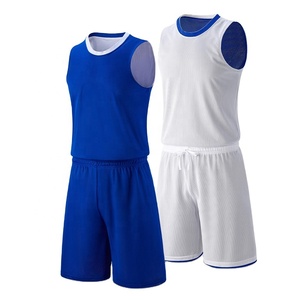 Conjunto de Uniforme de Baloncesto para Hombre, Color y Logotipo Personalizados, Secado Rápido, Sublimado, Manga Larga, Cuello en V, Poliéster, Entrenamiento de Verano - Product Image 1