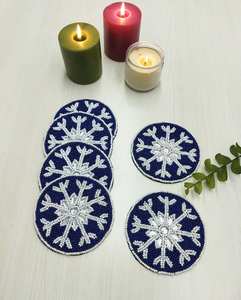 Ensembles de sous-verres en bois de noyer de haute qualité Sous-verres en noyer-Tapis et tampons de qualité supérieure - Product Image 6