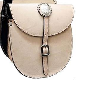 Meilleure vente de sac de selle de cheval en cuir véritable de haute qualité Western Trail Tooling Carving - Product Image 3