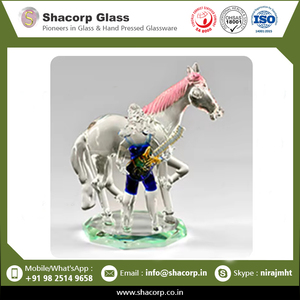 Figuras decorativas de cristal de caballo guerrero de la mejor calidad a precio mayorista - Product Image 2