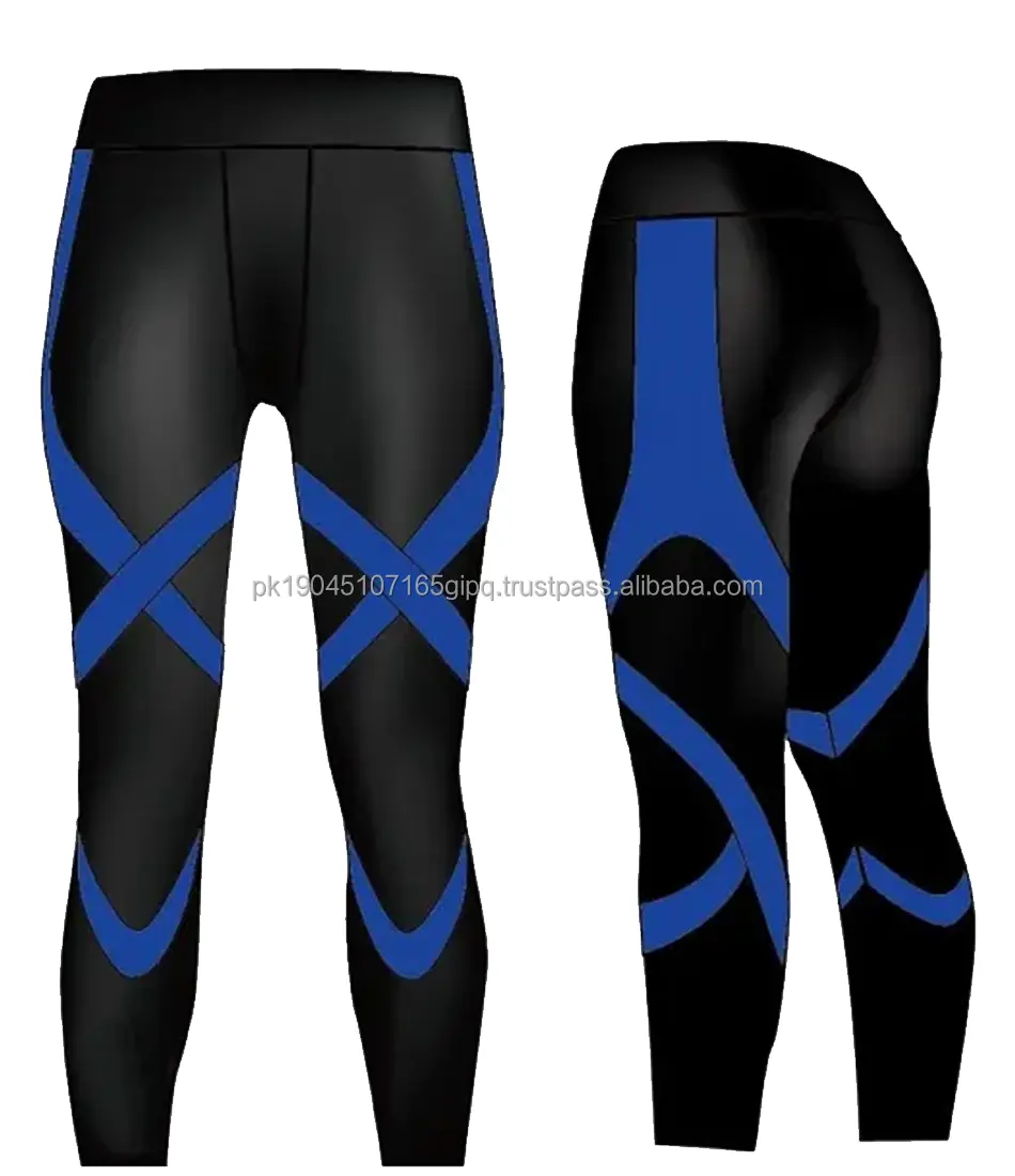 2024 Custom mens new Style Sublimated Leggings cotton Fabric Legging Fitness polyester Leggings Sport Running Yoga Pants For Men