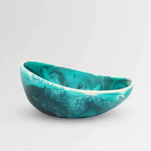 Tazón de Resina Clásico de Diseño Moderno con Pulido, Tazón para Servir Masa para Bodas, Ecológico, para Uso en el Hogar, Hoteles y Restaurantes - Product Image 1