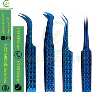 Juego de calidad premium de 3 pinzas de precisión para hombres y mujeres hechas con acero inoxidable disponibles en todos los colores y estilos - Product Image 3