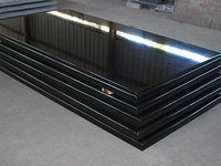 Meilleures ventes Inde Granit Noir Absolu Naturel, Panneau Mural Premium Moderne Poli, Durable, Taille sur Mesure