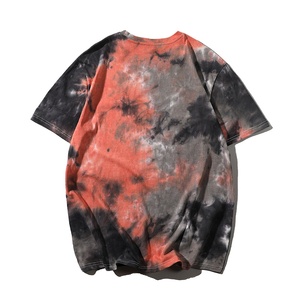 T-shirts classiques en coton tie dye pour hommes avec manches courtes matériau respirant lisse parfait pour les amateurs de sport et de fitness - Product Image 6
