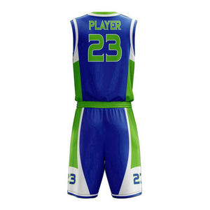 Uniforme de basket-ball en polyester à séchage rapide personnalisé unisexe grande taille de qualité supérieure ensembles de logos vierges design réversible OEM ODM - Product Image 3