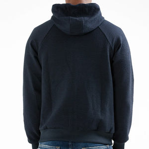Sudaderas con Capucha de Invierno de Alta Calidad, Cálidas, con Logotipo Bordado Personalizado, Cierre de Cremallera, Forro Polar Grueso, Doble Cremallera, para Hombre - Product Image 5