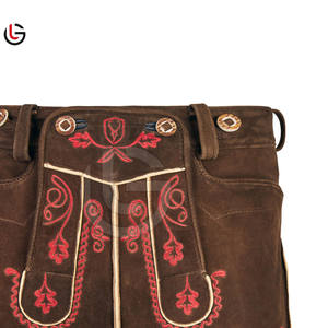 High Quality Bavarian <b>Shorts</b> <b>Slim</b> <b>Fit</b> For <b>Men</b> Genuine Leather Style New Price Bavarian <b>Shorts</b> - Product Image 6