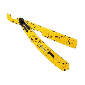 มีดโกนแบบตรงสำหรับผู้ชายและกรรไกรอุปกรณ์ช่างตัดผมมีดโกนขอบตรงใช้ในร้านเสริมสวยมืออาชีพ - Product Image 4