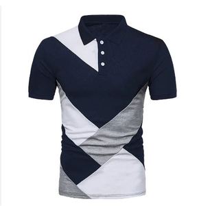Customized <b>Design</b> Striped Polo Shirt For Men 100% Cotton Knitted Multiple Colors & Sizes Men's Polo Shirts - Product Image 5