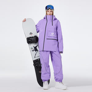 <b>Vintage</b> Winter <b>Ski</b> <b>Suit</b> Windproof Zipper Plus Size Skinny Jacket and Pants for Snow Sports Unisex - Product Image 6