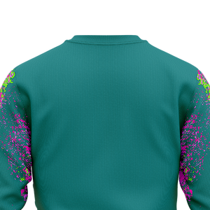 Sudadera de cuello redondo de peso pesado con logotipo personalizado para hombre, sudaderas con capucha y sudaderas para niños y lavado ácido para hombre, sudadera personalizada - Product Image 5