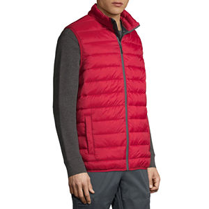 Nouveau gilet matelassé décontracté pour homme, col rabattu, sans manches, léger, imperméable, respirant, gilet de printemps, prix avantageux - Product Image 2