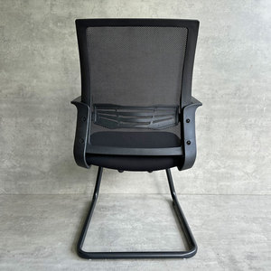 Modern Metal Armless Office Chair with Steel <b>Frame</b> & Mesh Back Stacking Design for Home & School Use (HOM1016-03) - Product Image 6