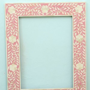 กรอบกระจกทำมือน้ำหนักเบาขายดี พร้อมงานฝังกระดูกสไตล์อาร์ตเดโค สำหรับตกแต่งผนังบ้าน เฟอร์นิเจอร์ห้องนั่งเล่น - Product Image 5