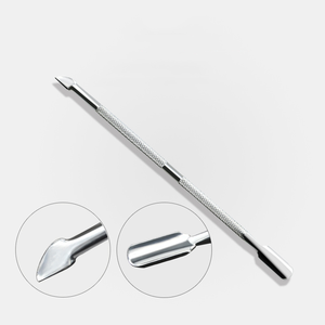 Dissolvant de vernis à ongles de différentes couleurs, outils de beauté pour cuticules, pousse-cuticules en acier inoxydable, pousse-cuticules professionnel argenté - Product Image 5