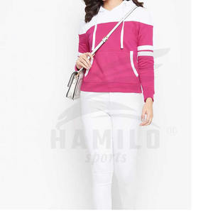 Sudadera con Capucha Personalizada para Mujer, Forrada para Invierno, Estilo Urbano, MOQ Bajo, Estilo Hip Hop, Felpa de Algodón/Poliéster, Logotipo Personalizado Impreso - Product Image 4