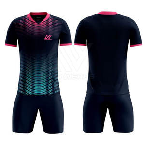 Uniformes de Fútbol Personalizados AFIFA WEARS 2024 de Alta Calidad, 100% Poliéster, con Logotipo Personalizado, Conjunto de Camisetas Personalizables para Equipos Masculinos - Product Image 1