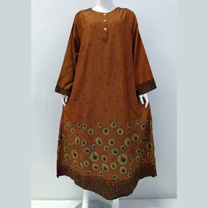 Robe Abaya de prière musulmane grande taille pour femmes par Chrysanta, produit très demandé, robe Abaya musulmane - Product Image 4