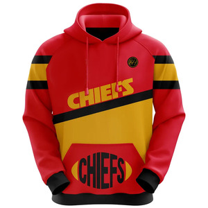 2023 haute qualité Football américain automne sweats 32 équipes imprimer hommes Sport sweats à capuche Sublimation impression multicolore à capuche - Product Image 5