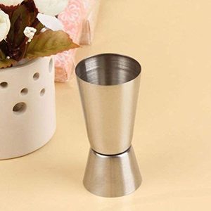 Jigger de mesure de cheville en argent de haute qualité et shaker à cocktail outil de barre de mesure de boisson Jigger 30/60Ml - Product Image 1