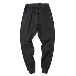 Pantalon de survêtement en coton épais de haute qualité pour hommes, nouveau design Streetwear décontracté avec cordon de serrage - Product Image 3