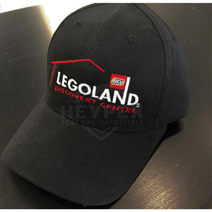 Gorra de béisbol SnapBack negra de alta calidad gorra deportiva personalizada al por mayor proveedor económico - Product Image 5