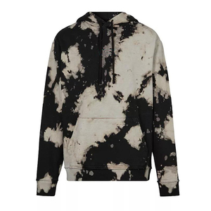 Sudadera con capucha tie-dye con logotipo personalizado FYB, sudadera con capucha con cordón, diseño de diseñador, 100% algodón, para hombre, estampado integral, sudadera con capucha tie-dye de alta calidad - Product Image 5