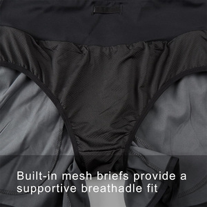 Short de bain respirant taille haute à séchage rapide pour femme pour les entraînements Gym Utilisation-Impression de logo personnalisé Léger - Product Image 4