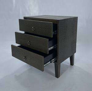 Chevets en bois de style moderne de haute qualité, imitation peau de requin, meubles de chambre à coucher pour une utilisation multi-pièces, en provenance du Vietnam - Product Image 3