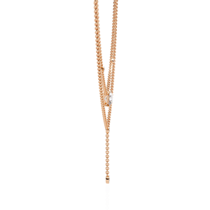 Collier personnalisé en or blanc 14 carats avec diamants naturels cultivés en laboratoire Bijoux de qualité supérieure avec collier en diamants cultivés en laboratoire - Product Image 3