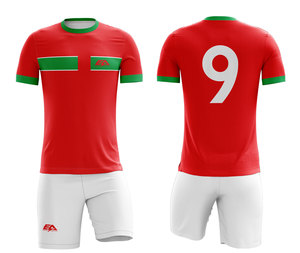 Camisetas con logotipo personalizado de poliéster de alta calidad, camisetas, uniforme de fútbol de tamaño adulto con bajo MOQ, chándal con estampado de sublimación, equipo de fútbol - Product Image 1