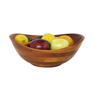 Tazón de Madera Maciza Ecológico, Ligero y Altamente Duradero, Pulido, para Cenas y Uso Doméstico - Product Image 1
