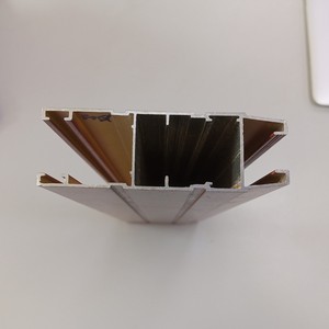 Porte coulissante profilé en aluminium vente d'usine 6000 à 7000 grain de bois sérieux | chanson hong aluminium vietnam - Product Image 1