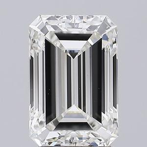 IGI 2,28 Ct Emerald Cut Lab creó diamantes CVD sueltos G VS1 claridad para boda o regalo de aniversario par de pendientes de boda - Product Image 1