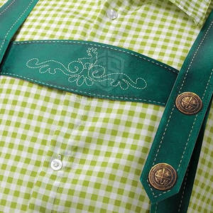 ชุดสูทบาวาเรียทำเองขายดีหนัง/ผ้าฝ้ายน้ำหนักเบากระดุมสองแถวปิดกันลมกันรอยยับ - Product Image 6