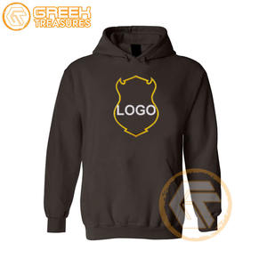 Iota personalizado | Phi Cotton Fleece Sudadera con capucha bordada Fraternidad Greek Theta hombres Sudaderas transpirables Sorority Hoodies - Product Image 2