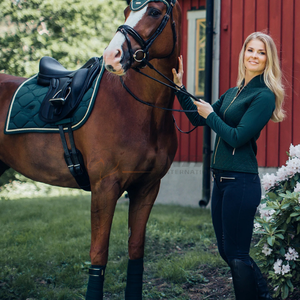 หมวกถักไหมพรมระบายอากาศได้ดีน้ำหนักเบาซักได้มีสไตล์และผลิตในปากีสถานเหมาะสำหรับการขี่ม้า - Product Image 3