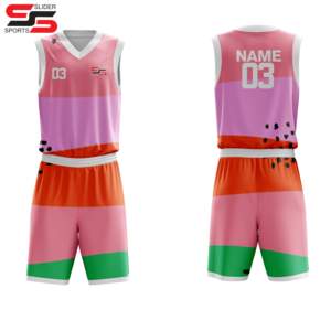 Printed Design Men Sportswear Basketball Uniform High Quality <b>Stitched</b> Quick Dry Fashion Sports Wear Basketball Uniform - Product Image 1