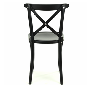 Silla Clásica Resistente de Resina con Respaldo Cruzado para Adultos, de Alta Calidad y Premium para Uso en Exteriores, Cómoda para el Hogar - Product Image 4