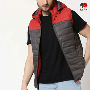 เสื้อกั๊กพัฟเฟอร์แบบกำหนดเองของ Ryan Pro Gear สำหรับผู้ชาย คุณภาพพรีเมียม พร้อมโลโก้แบบกำหนดเอง ดีไซน์ ODM - Product Image 1