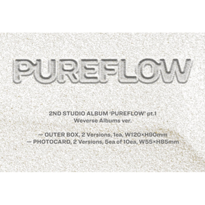 LE SSERAFIM - PUREFLOW อัลบั้มสตูดิโอชุดที่ 2 เวอร์ชั่น Weverse Albums - Product Image 3