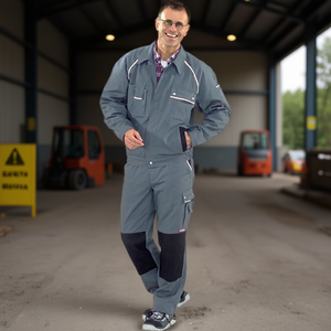 Chaqueta de Lona PLANAM 320 Talla 54 Gris/Negro, Equipo de Seguridad y Supervivencia - Product Image 3