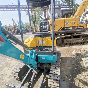 Excavadora de cadenas usada Kubota U-15 U15 de 1.5 toneladas, micro mini, sin cola, fabricada en Japón, en Shanghái, para una buena salud laboral. - Product Image 5