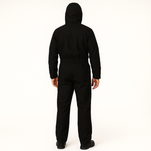 ชุดป้องกันบอดี้สูทเต็มตัวพร้อมฮู้ดป้องกันการสาดระบายอากาศน้ำหนักเบาขนาดใหญ่พิเศษสำหรับงานจิตรกรรม - Product Image 3