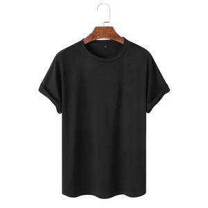 T-shirts pour hommes 100% coton, qualité supérieure, vente chaude, personnalisables avec tissu peigné, séchage rapide, respirant - Product Image 1